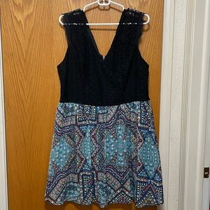 Multi colored summer dress